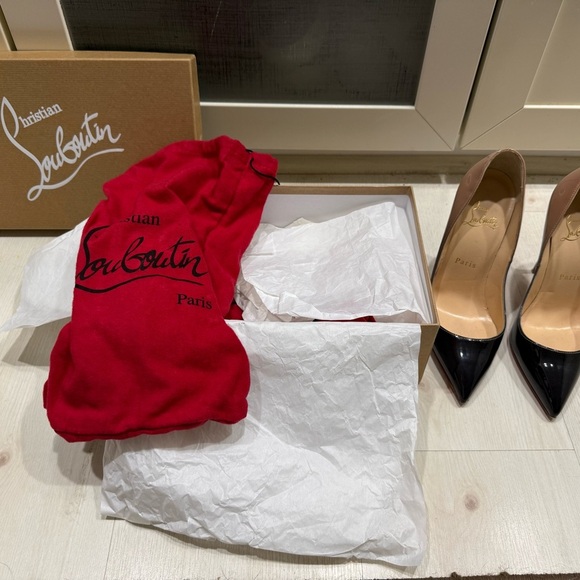 AUTHENTIC- LIMITED RELEASE Christian Louboutin Black Women's Shoes - Picture 9 of 9